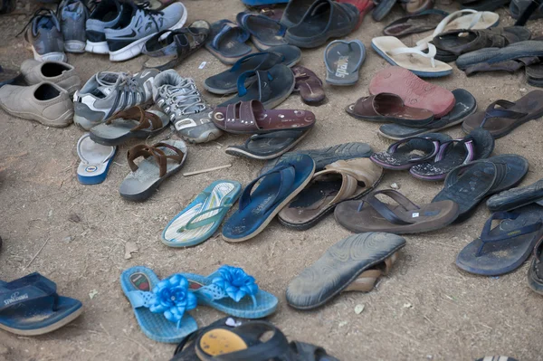 Депозит обуви — стоковое фото