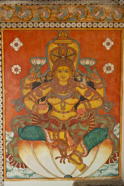 湿婆神画 — 图库照片