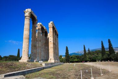 tapınağın olympian zeus, Atina, Yunanistan