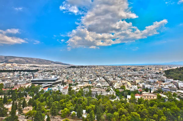 Місто Афін, Греція Стокове Зображення