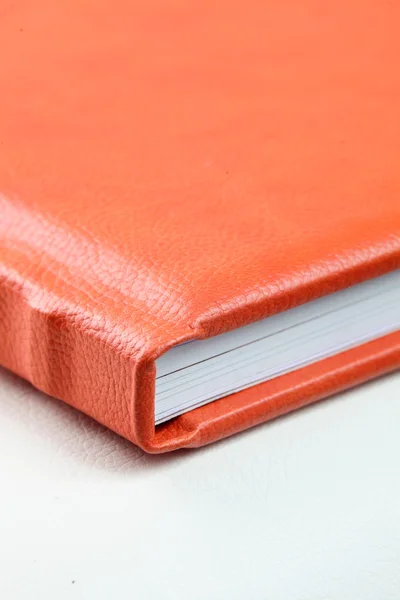 橙色的书 — 图库照片