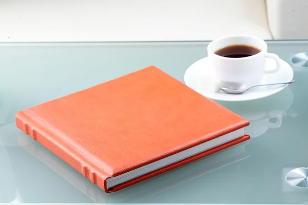 Orange book — Stock Photo, Image