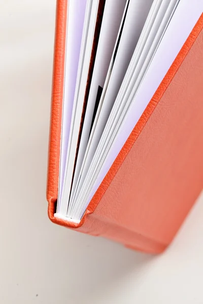 Orange book — Stock Photo, Image