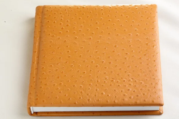 Orange book — Stock Photo, Image