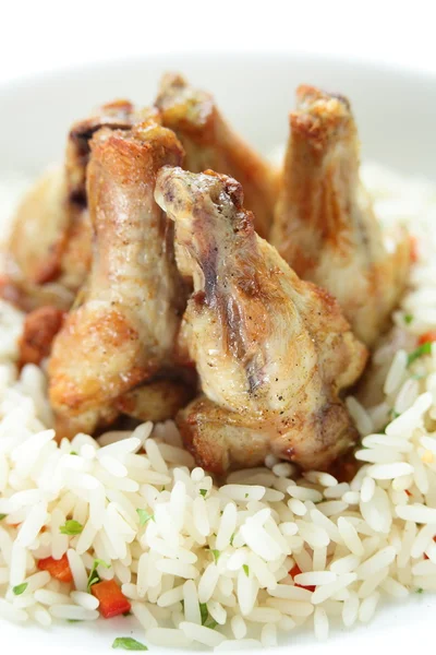 Chicken legs with rise — Stock Photo, Image