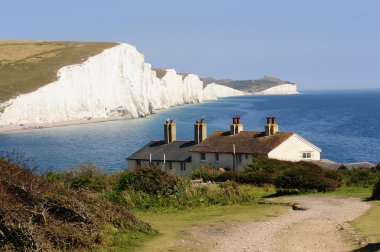 Sahil Güvenlik evler, cuckmere cennet, east sussex