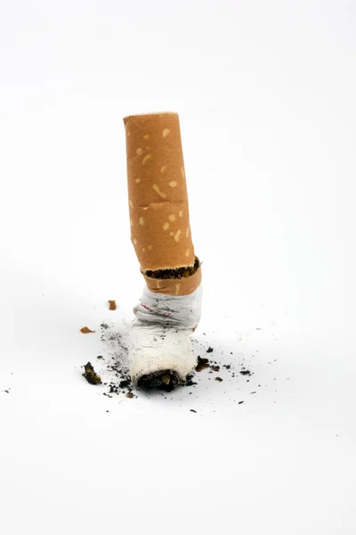 Gebruikte sigartte — Stockfoto