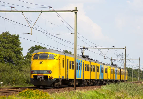 Nederlandse trein — Stockfoto