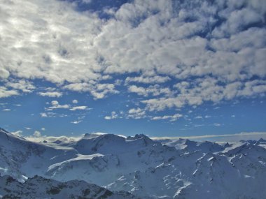 titlis dağda kar