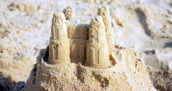 Stock image Sand castle