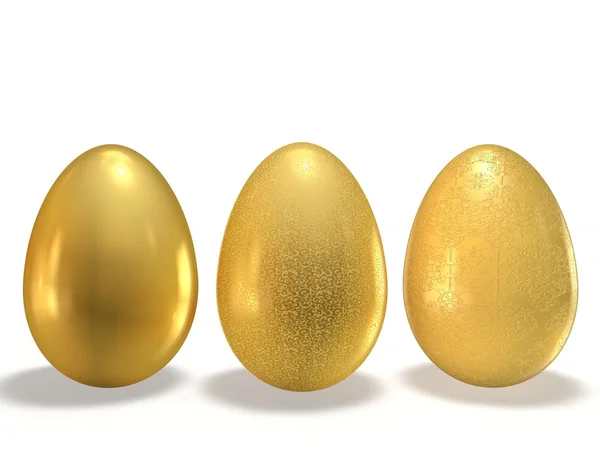 Golden eggs — Stock Photo © SergeyNivens #3312588