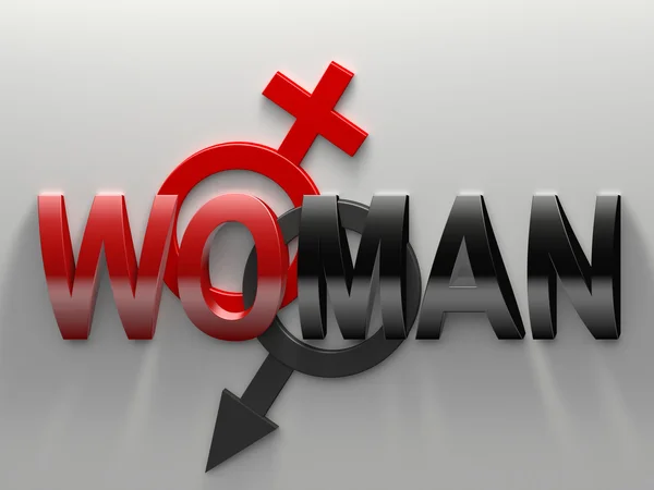 Woman and man — Stock Photo, Image