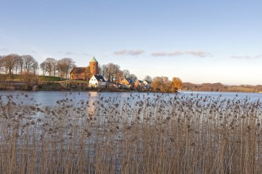 The Lake at Skanderborg clipart