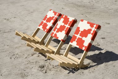 Beach Chairs clipart