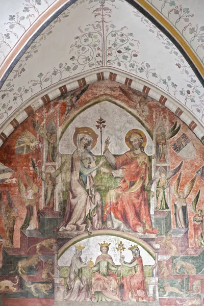 教会の壁画 — ストック写真