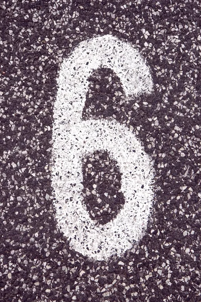 Radnummer 6 — Stockfoto