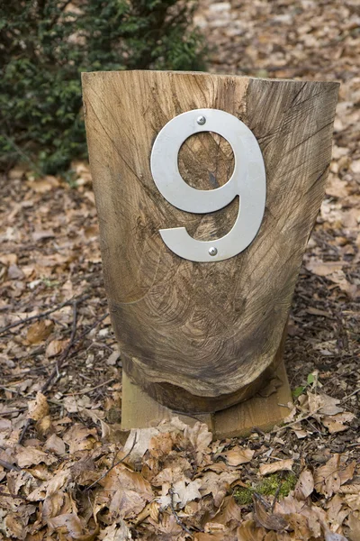 Numer 9 — Zdjęcie stockowe