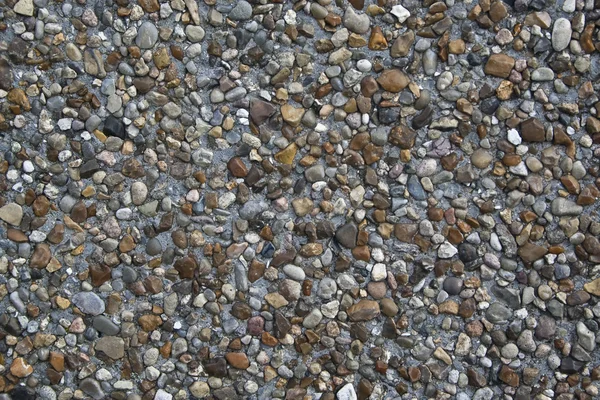 Çakıl taşları beton — Stok fotoğraf