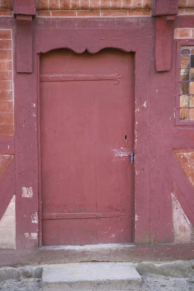Puerta roja —  Fotos de Stock