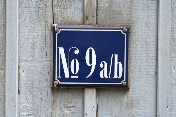 House Number — Stock Photo, Image
