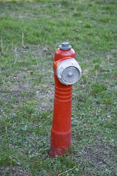 Hidrante rojo de fuego —  Fotos de Stock