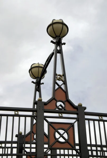 Lamps on Bridge — Stock Photo, Image