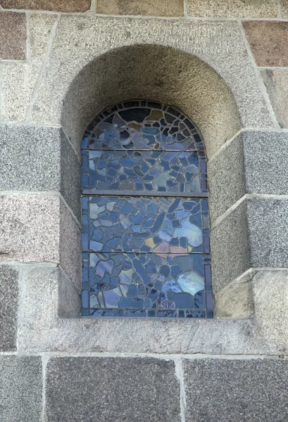 Ołowiowa okno Kościoła — Zdjęcie stockowe