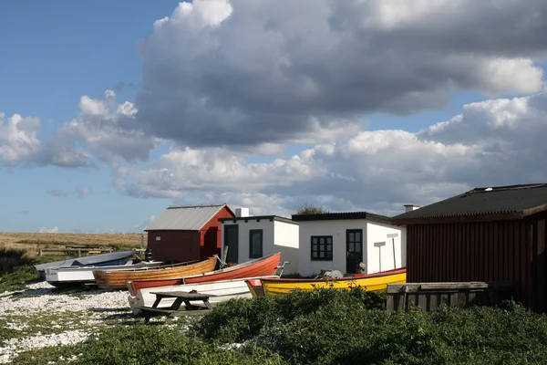 Balıkçı evler — Stok fotoğraf