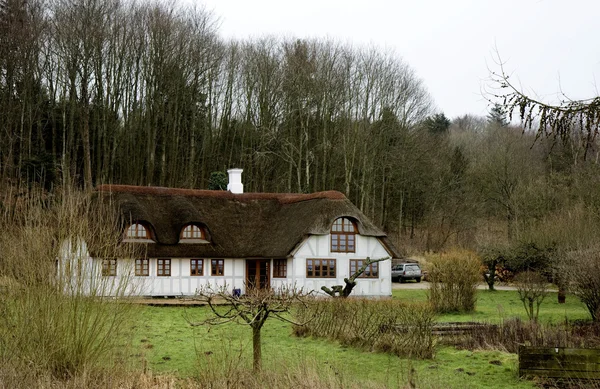 Half-timbered House in the Forest — Stock Photo, Image
