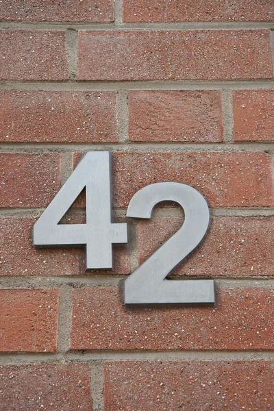 Número 42 — Foto de Stock