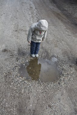 puddle, çocuk