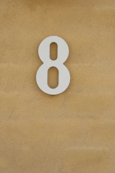 Numer 8 — Zdjęcie stockowe