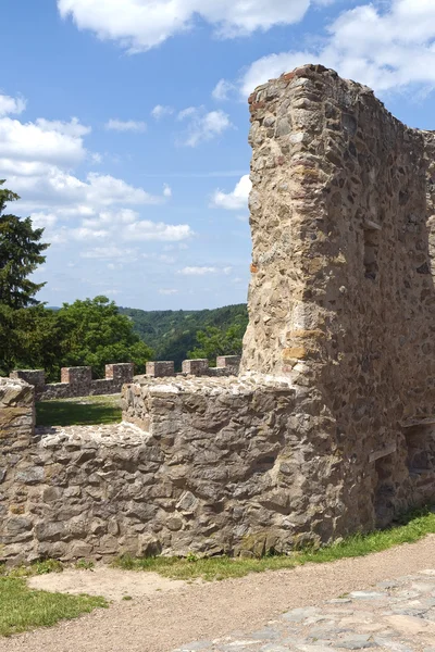 Del av gamla slottet fördärvar — Stockfoto