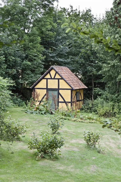 Žlutý domek - 1662 — Stock fotografie