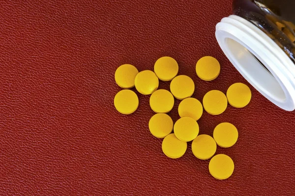 Vitamin b-piller Stockbild