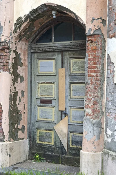 stock image Old Door in Abandoned House