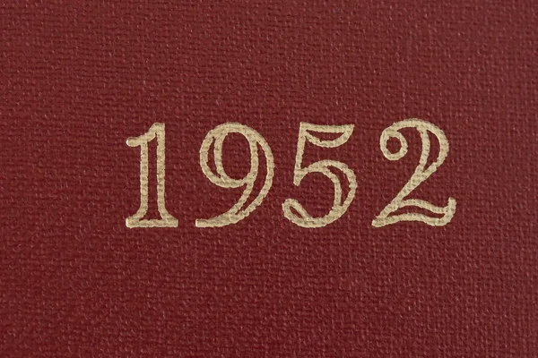 Het jaar 1952 — Stockfoto