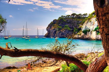 Menorca Beach clipart