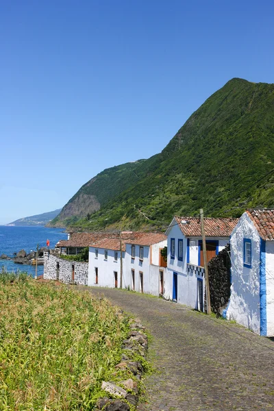 stock image Typical houses in Azores