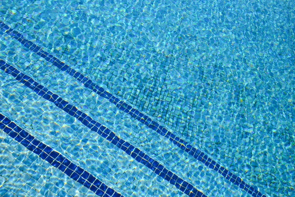 Linee piscina — Foto Stock