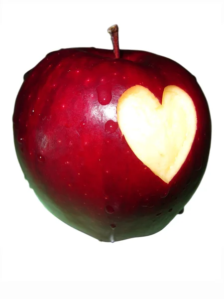 Ein Apfel — Stockfoto