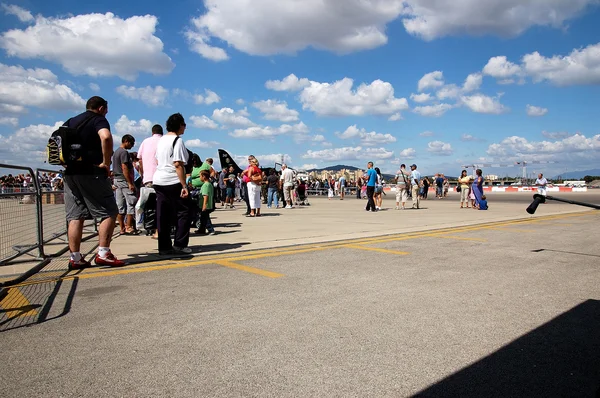 stock image at Gibraltar Airshow