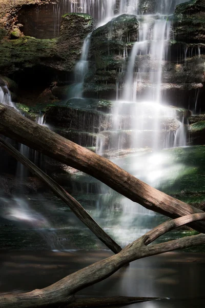 SunSplashed Waterfall — Stock Photo, Image