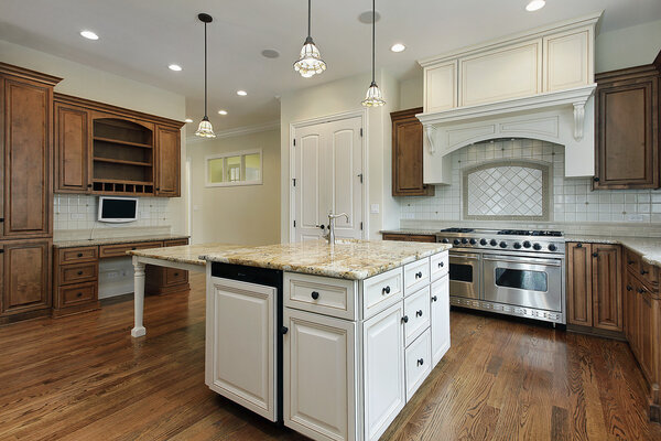 Кухня в новом доме
