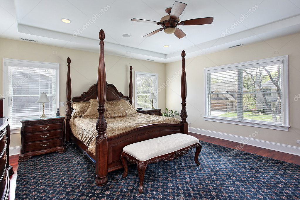 recessed bedroom ceiling