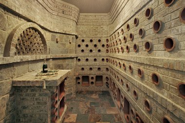 Wine cellar portholes clipart