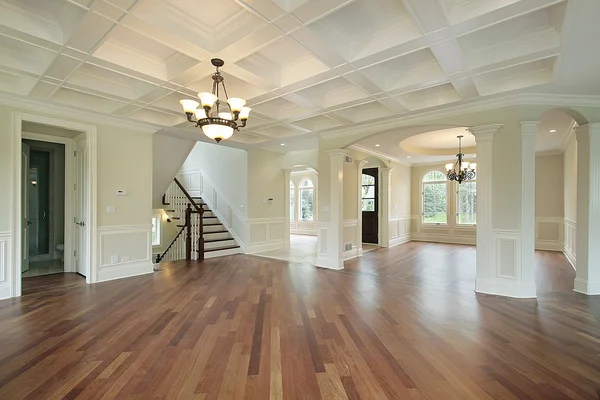 Foyer in new construction home — Stock Photo, Image