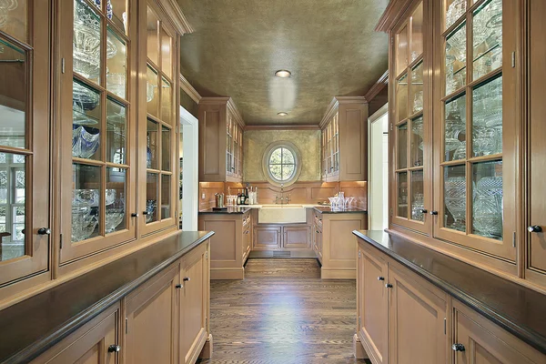 stock image Pantry in luxury home