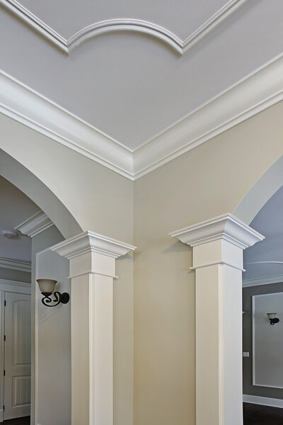 Close up of moulding