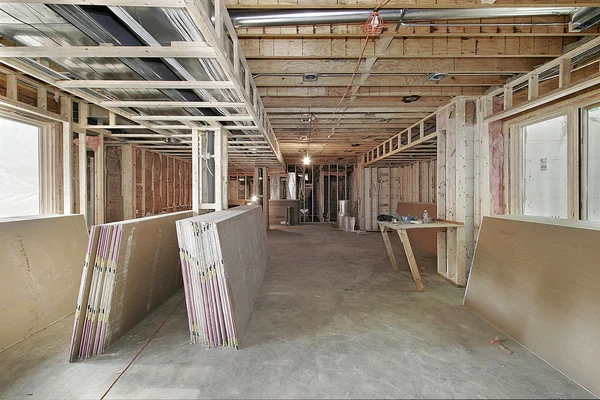 New home under construction — Stock Photo, Image